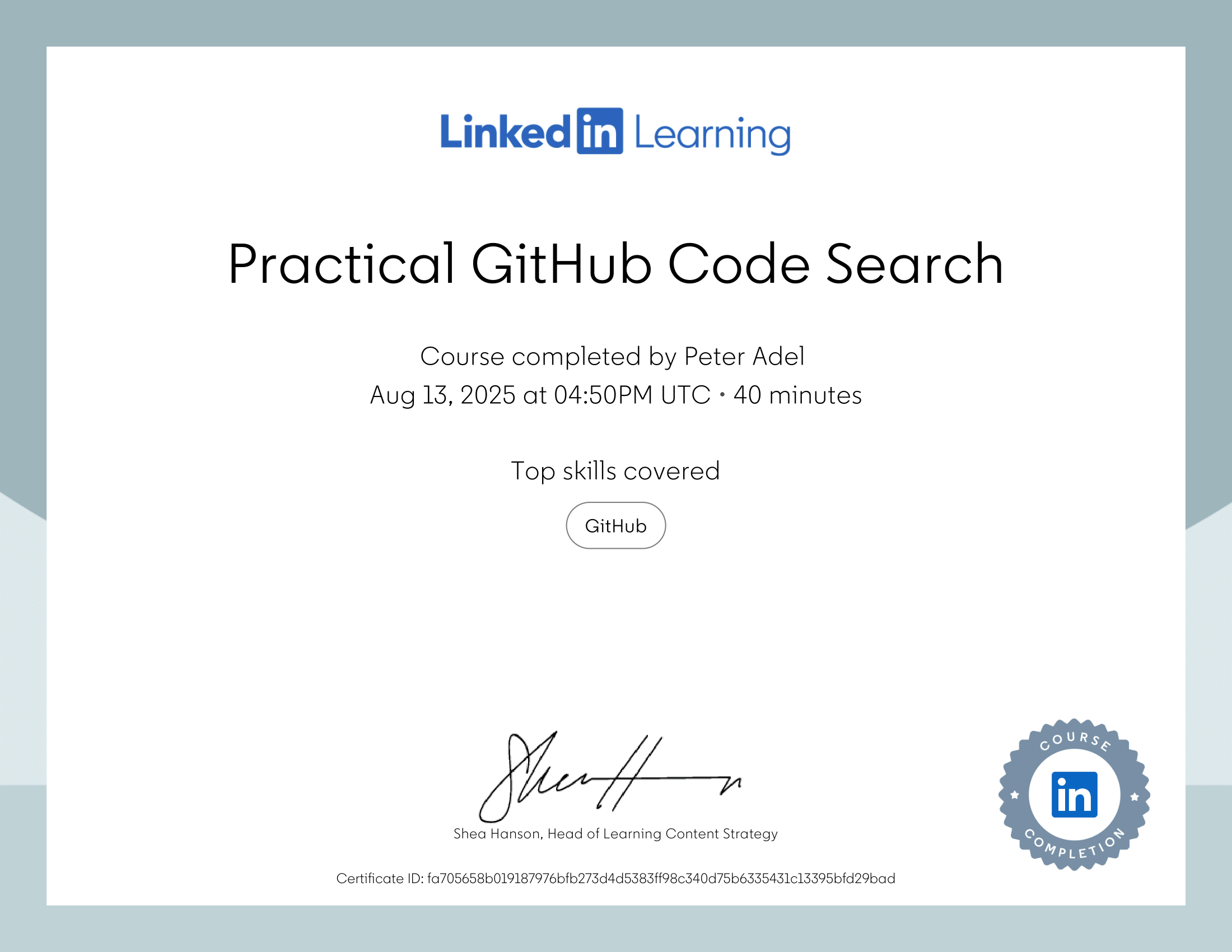 Practical GitHub Code Search