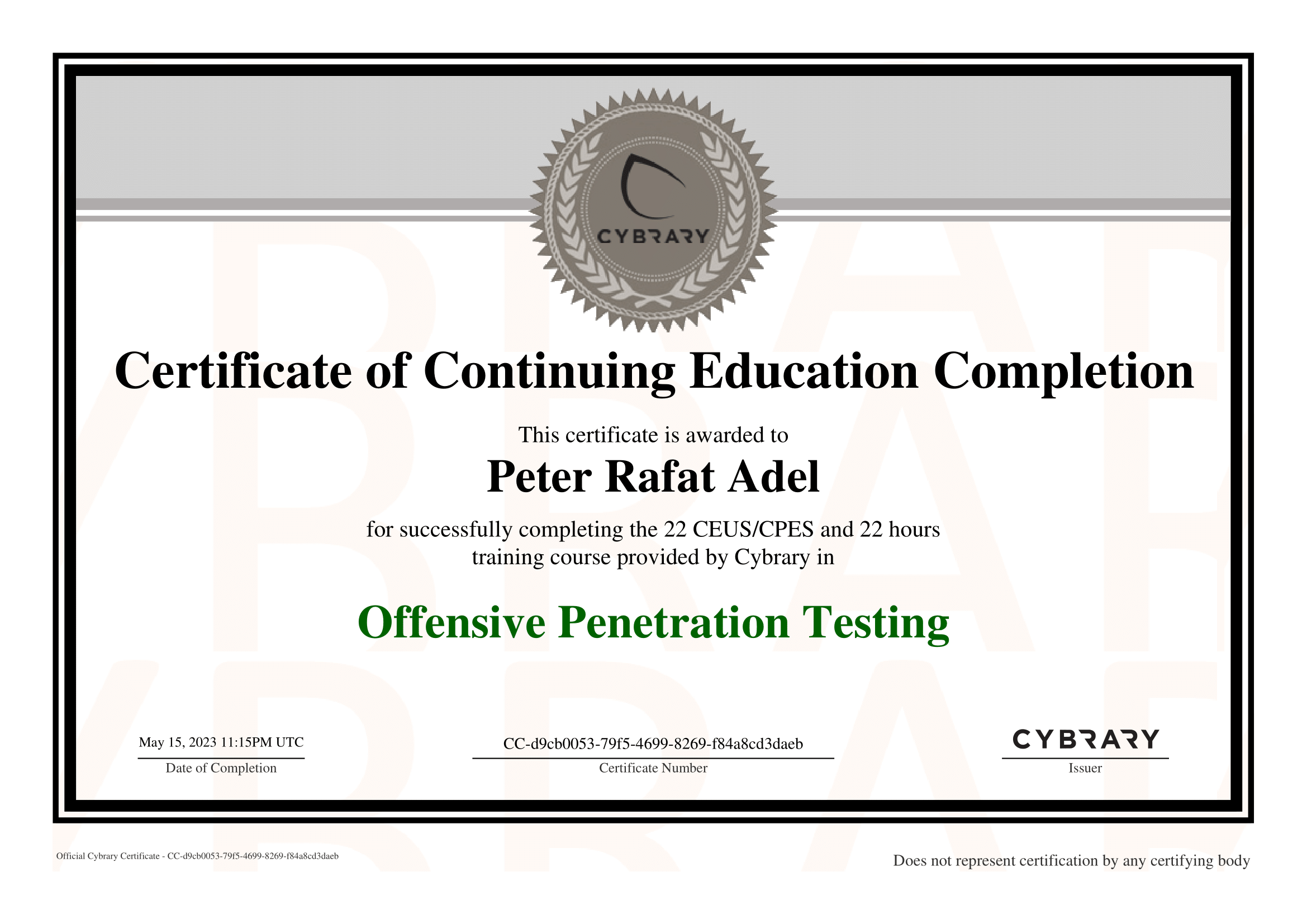 Offensive Penetration Testing